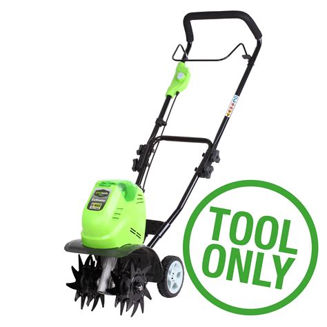 greenworks 40v tiller